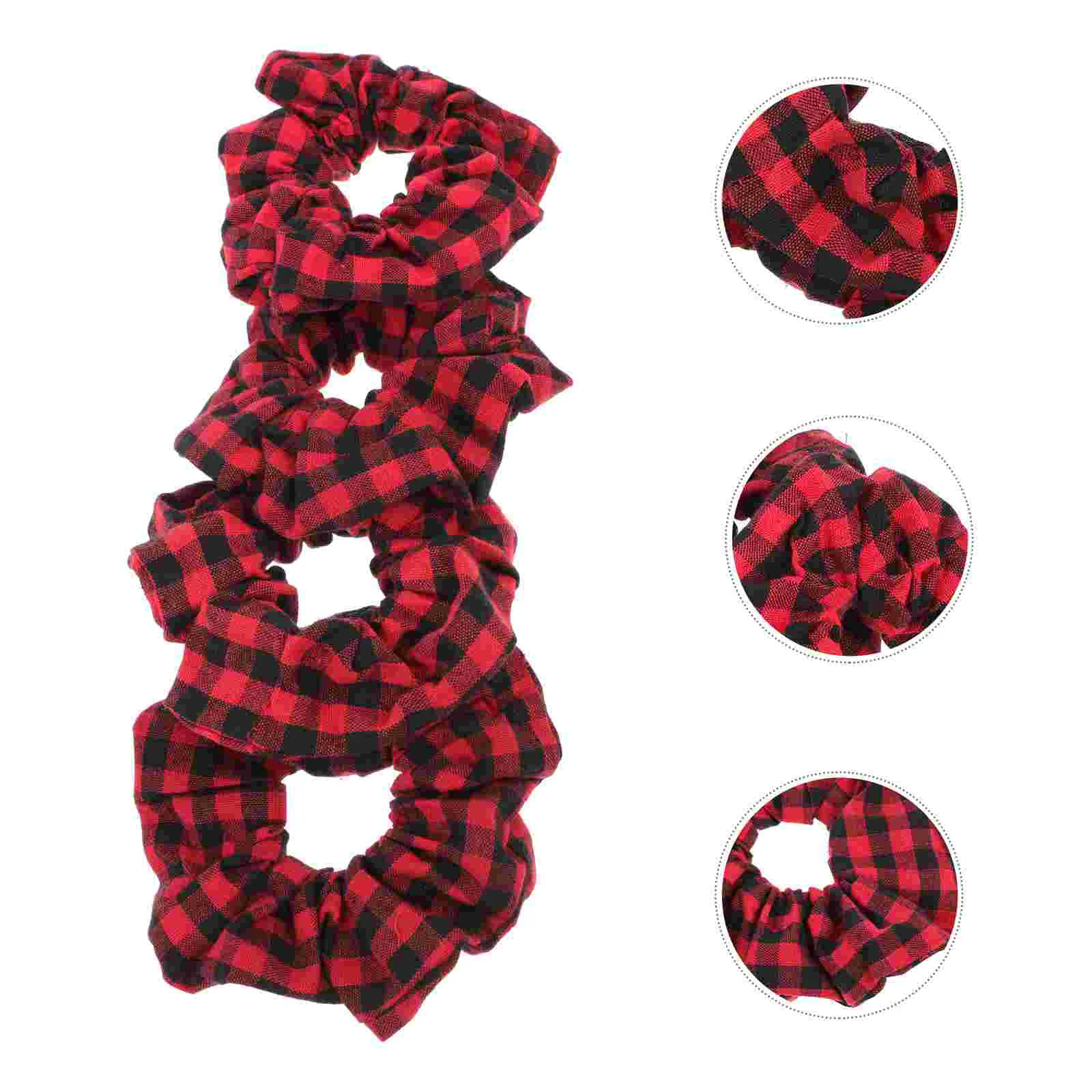 

15pcs Lovely Female Hair Rings Creative Cloth Hair Ropes Girl Hair Accessories