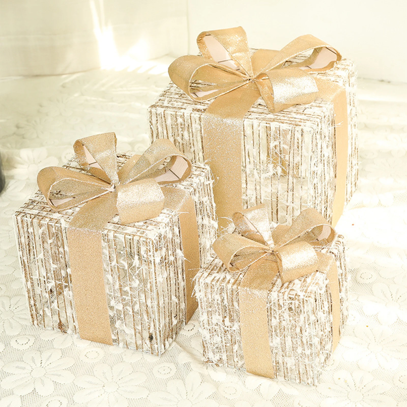 Рождественские подарочные коробки для рождества украшения дома и улицы