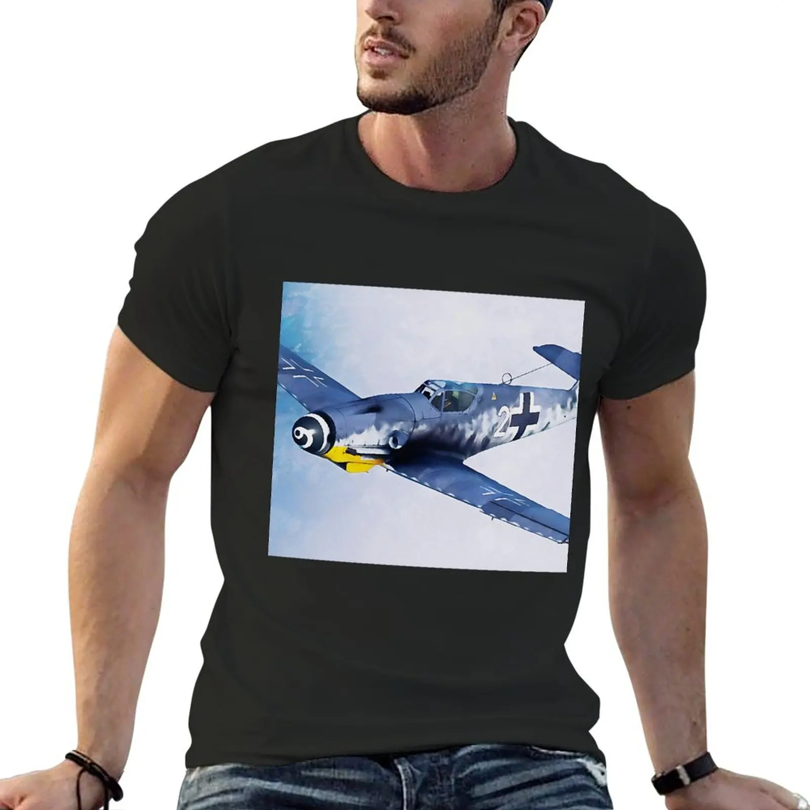 Футболка Messerschmitt BF 109K4 футболка с рисунком аниме essential Новая версия футболки