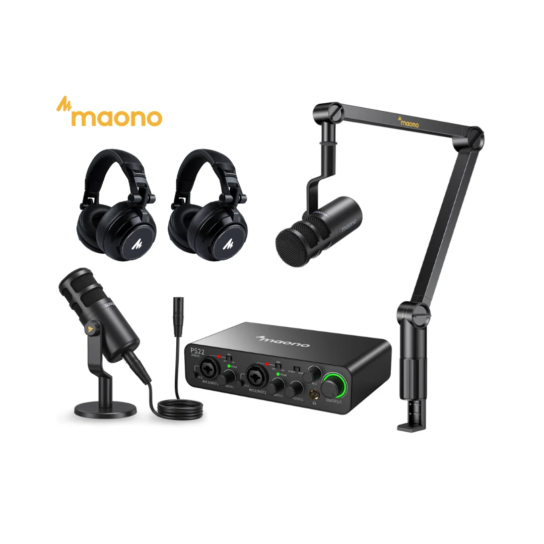 MAONO PS22 профессиональная запись микрофоно-микшеров внешняя звуковая карта