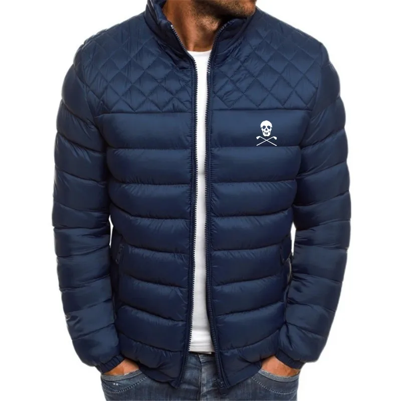 

Men Golf Jacket Lightweight Coat 2022 New Autumn Winter Golf Wear Brand Sport Down Cotton Jacket Casual Hooded Mens Warm Outwear