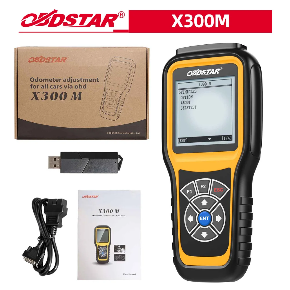 Специальный инструмент для настройки калибровки кластера OBDSTAR X300M и поддержка OBDII