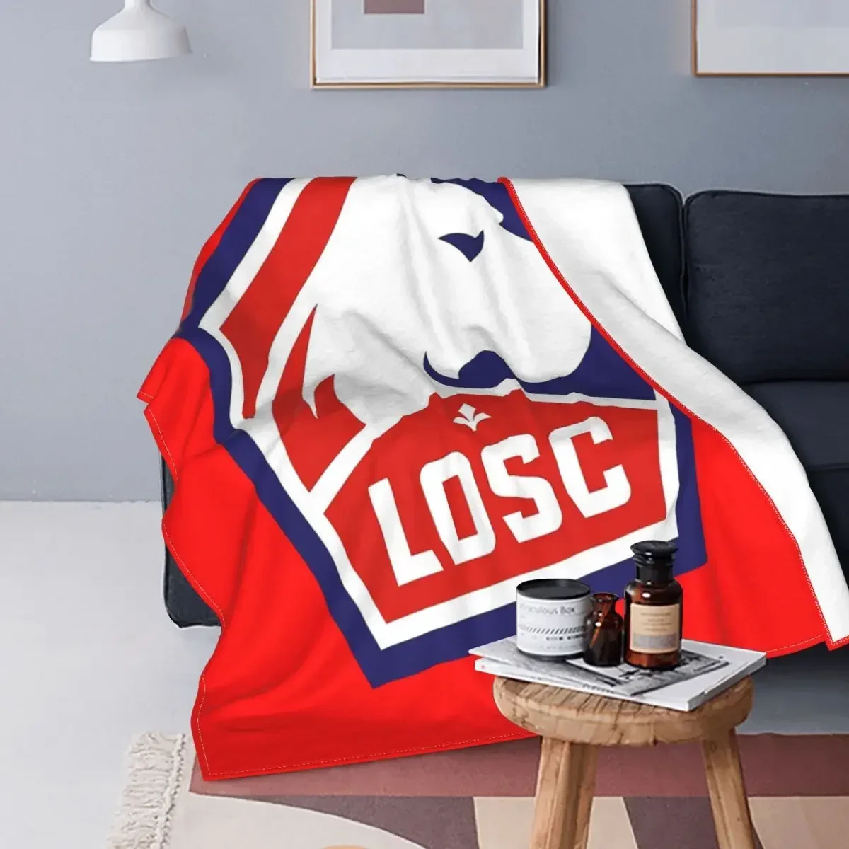 Одеяло Losc Liverpool современное теплое одеяло для спальни антипиллинг украшение дома