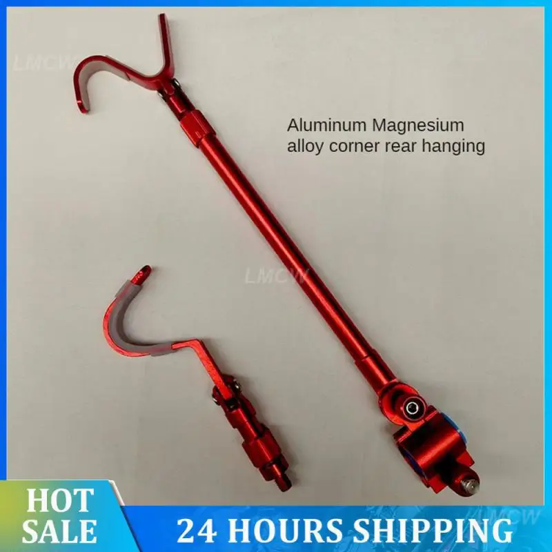 

Fishing Rod Bracket Rear Hanging Universal Aluminum Alloy Material Alloy Corner Hanging Suit Fishing Rod Pole Rack