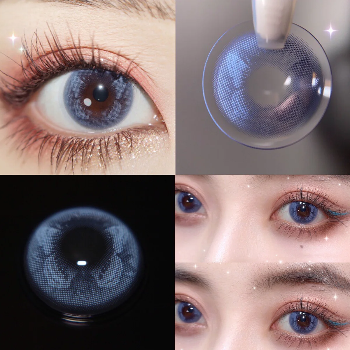 2 шт./пара контактные линзы для глаз при близорукости