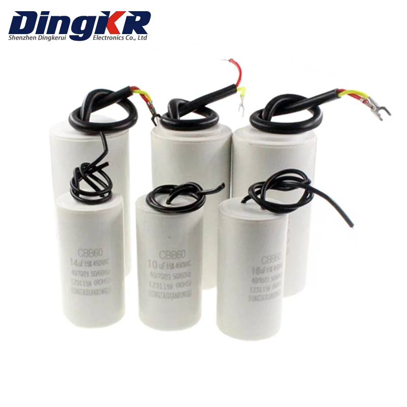 

Конденсаторы двигателя CBB60, 450 в, 3 мкФ, 4 мкФ, 5 мкФ, 6 мкФ, 8 мкФ, 10 мкФ, 12 мкФ, 15 мкФ, 18 мкФ, 20 мкФ, 25 мкФ, 30 мкФ, 35 мкФ, 40 мкФ, 45 мкФ, 50 мкФ, В переменного ...