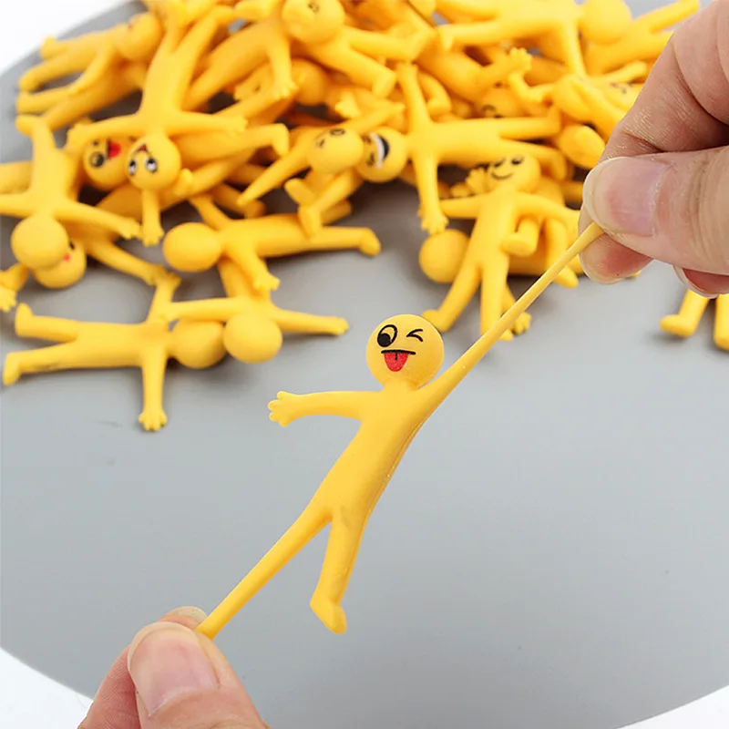 

10Pcs Funny Smiley Yellow Man Children Toys Wedding Gifts For Guests Party Favors Kids Child Birthday Party Gifts Pinata Filler