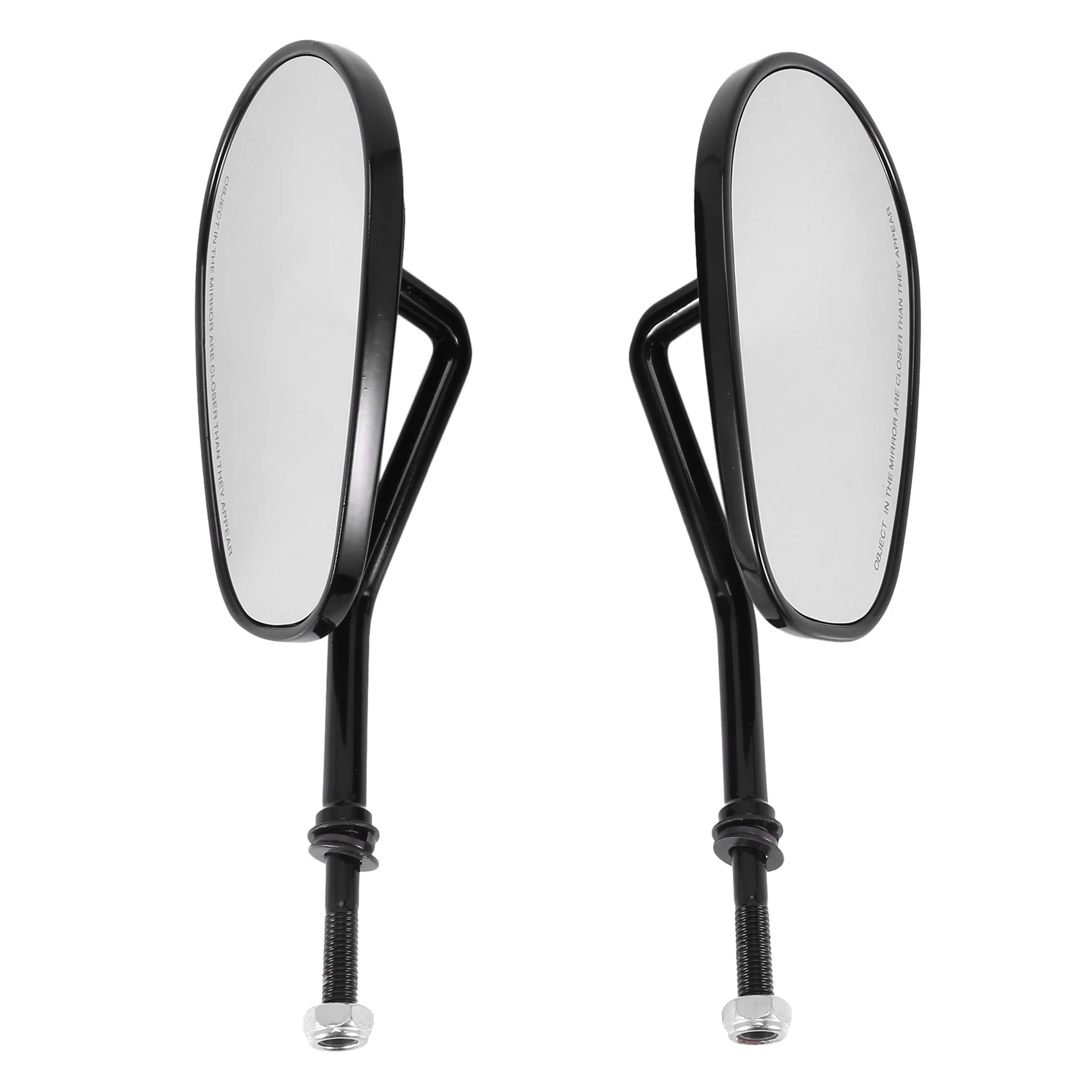 

Black Matte Motorcycle Side Mirrors For Harley Davidson Xl 883 1200 Cruiser