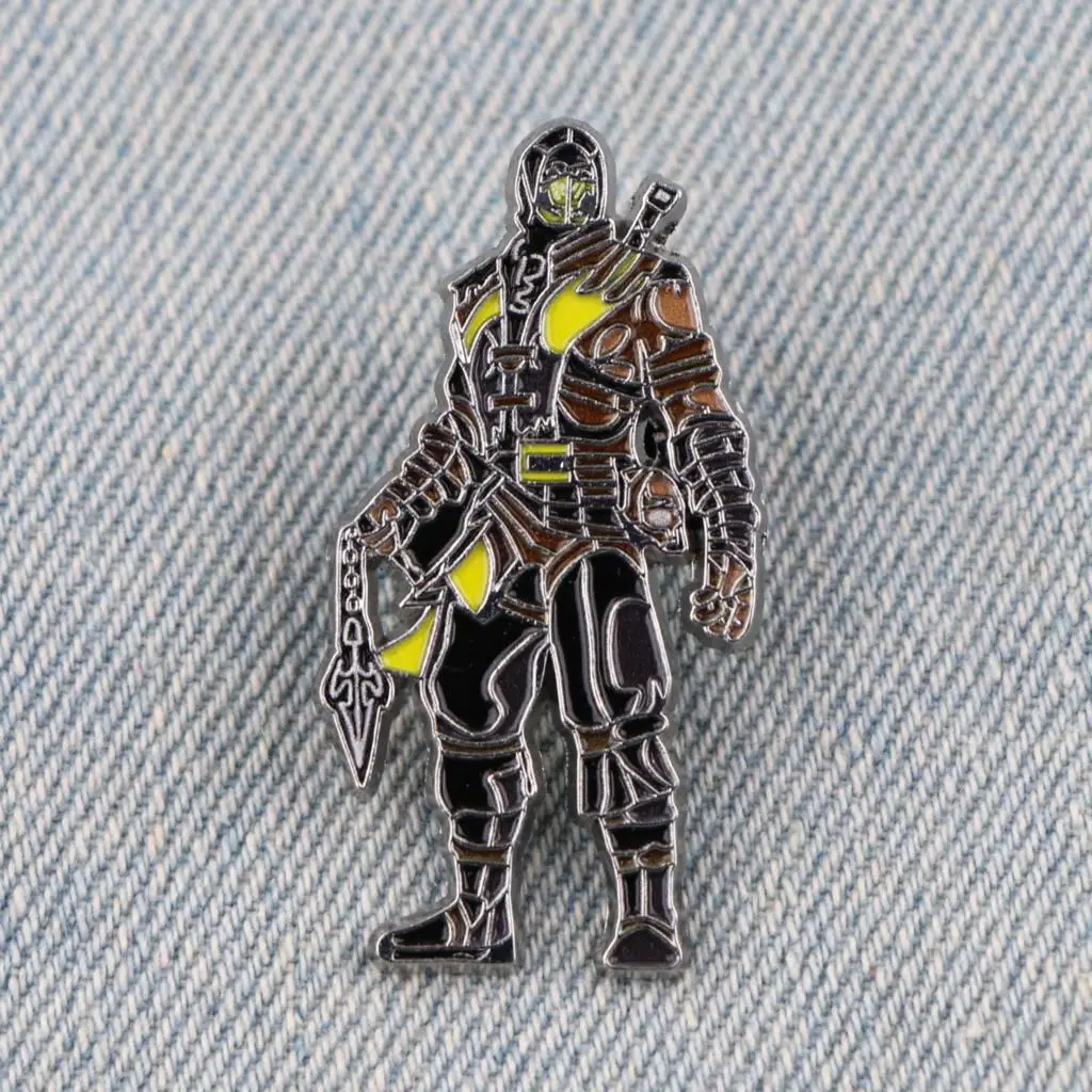 

Game Figure Fashion Enamel Pin Pines Badges Brooches for Women Lapel Pins for Backpacks Fashion Jewelry Accessories Gifts