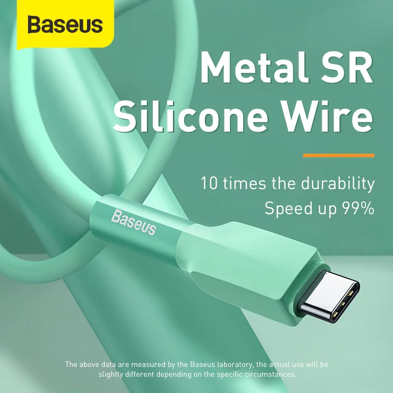 

Baseus Type C Cable USB-C Ultra fast charging and data 2A 2M meters Type-C data Cable For Xiaomi Oppo Samsung Huawei iPad Cable