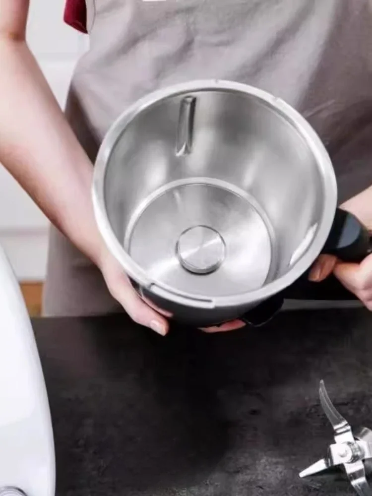 Фото Заглушка основной кастрюли для универсальной мультиварки Thermomix TM5/TM6, уплотнительная крышка для отверстия лезвия вареной воды №2