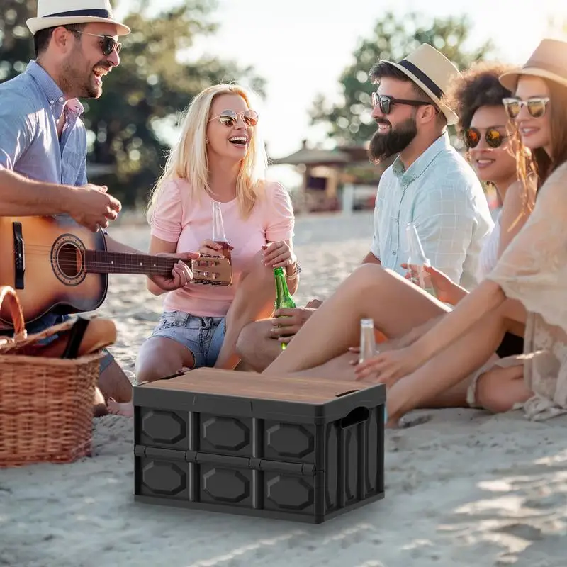 Складной органайзер для кемпинга складная коробка 20 л на открытом воздухе одежды