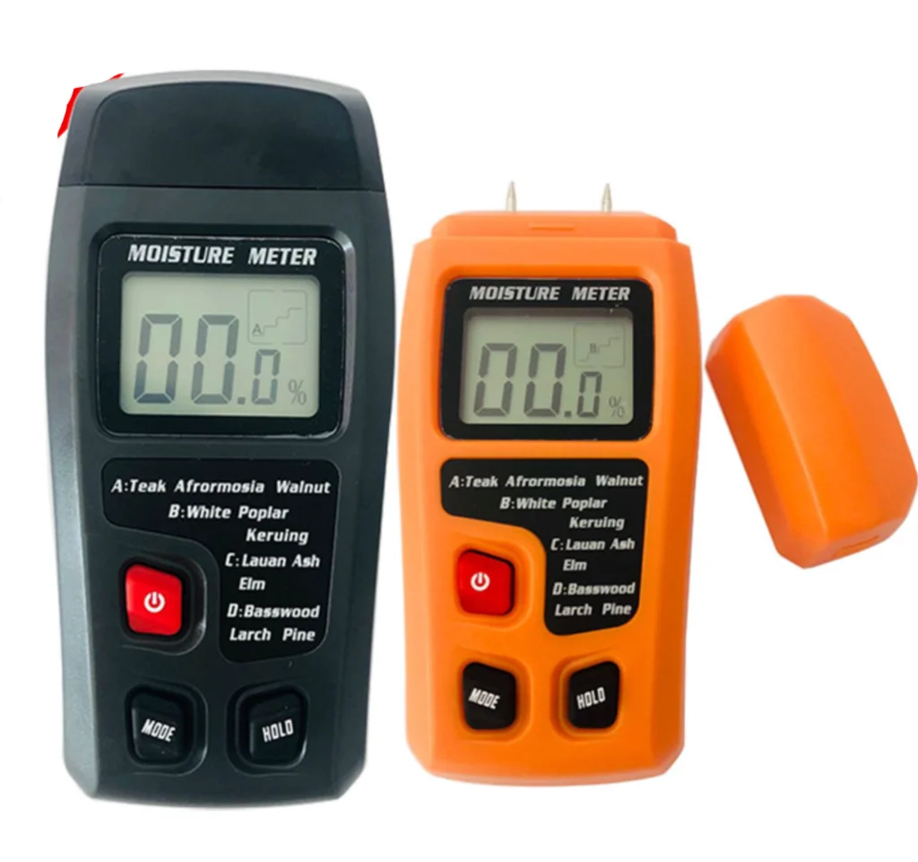 

Двухконтактный цифровой измеритель влажности древесины 0-99.9%, измеритель влажности древесины с большим ЖК-дисплеем