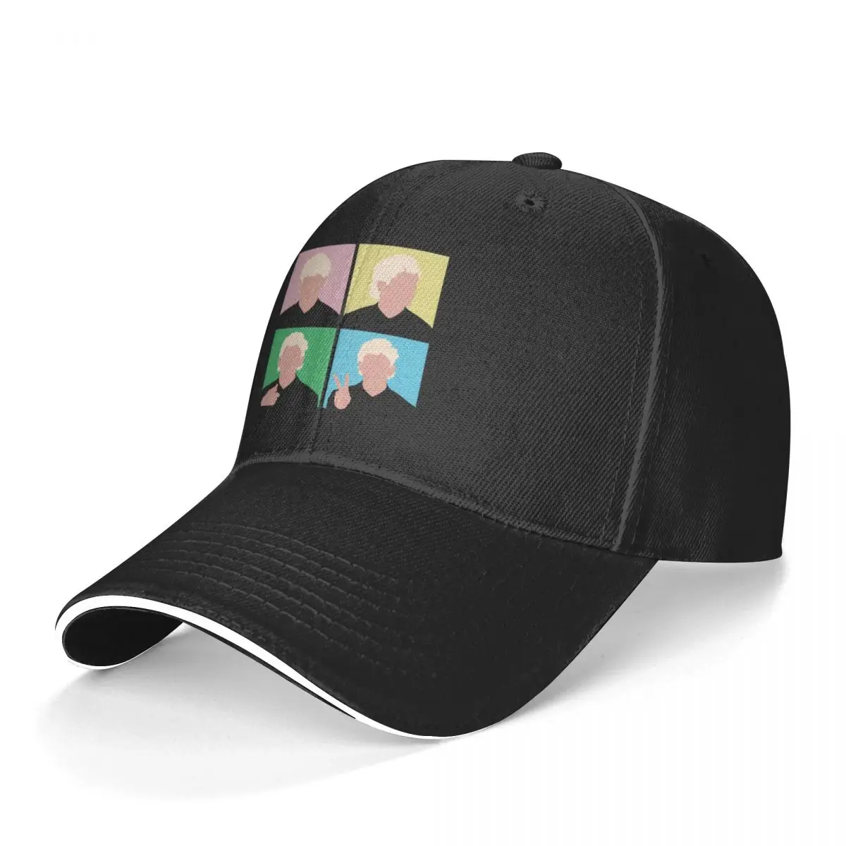 TOOTIME The 1975 Vector Print Baseball Cap Matthew Healy adam hann daniel Classic Male Trucker Hat Print Kpop Baseball Caps