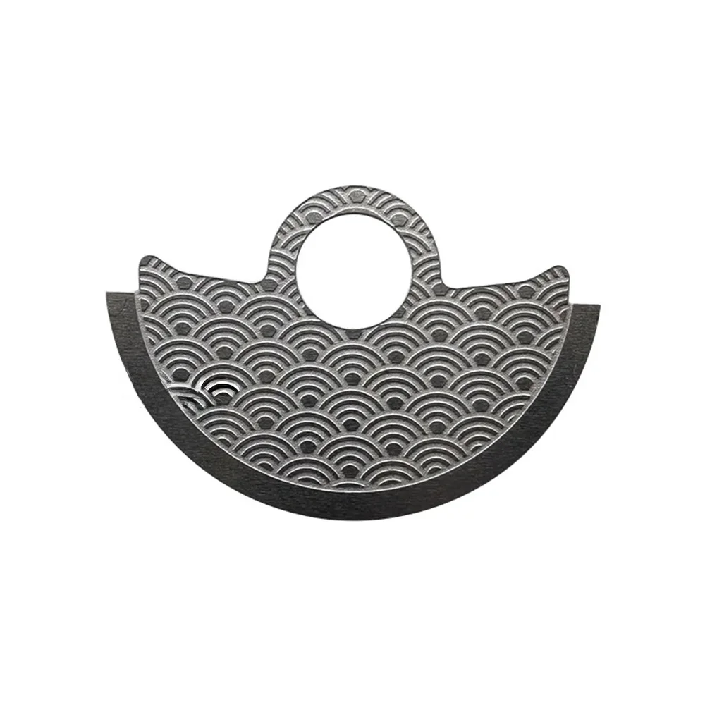 Волнистый узор NH35 автоматический молотковый ротор Металлический патч подходит