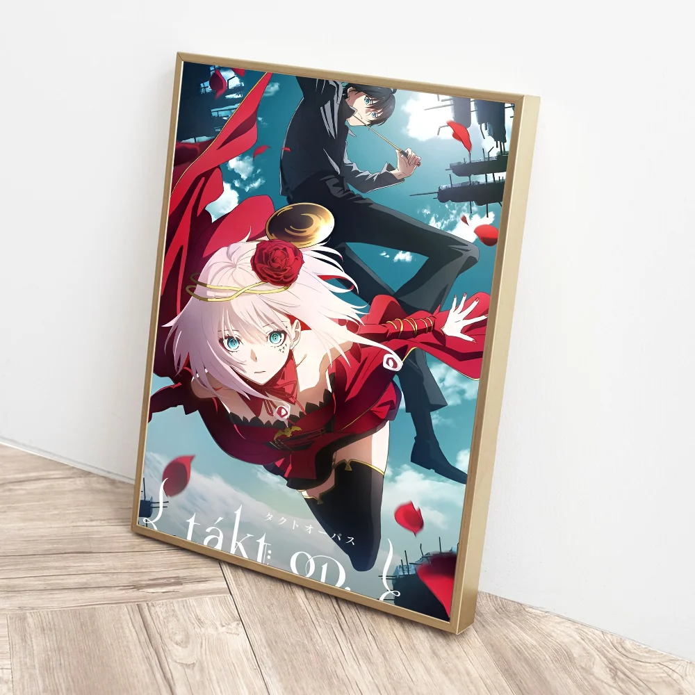 T-Takt Op. D-Destiny Vintage Posters Sticky Whitepaper Sticker DIY Room Bar Cafe Wall Decor