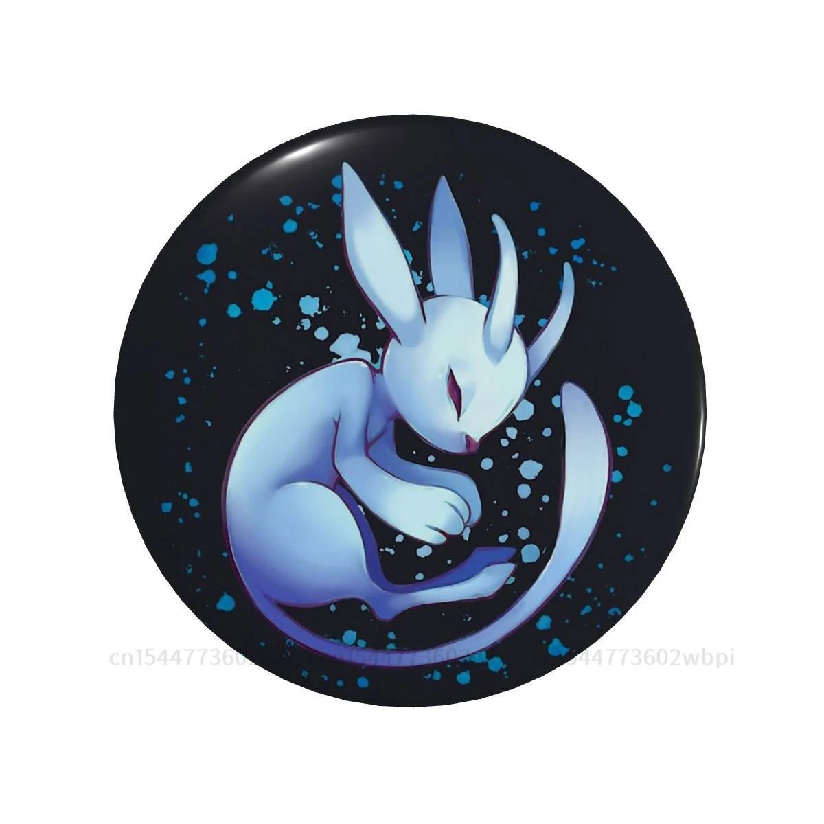 

Металлическая брошь-значок «ори и волю зайца»