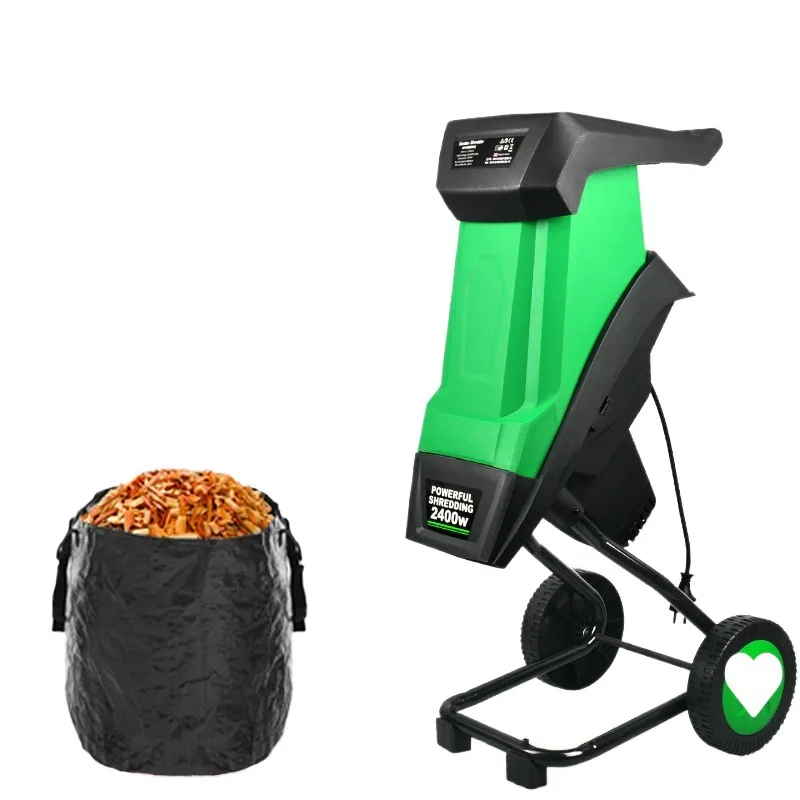 FP2400W Многофункциональный Измельчитель веток листьев древесины Электрический