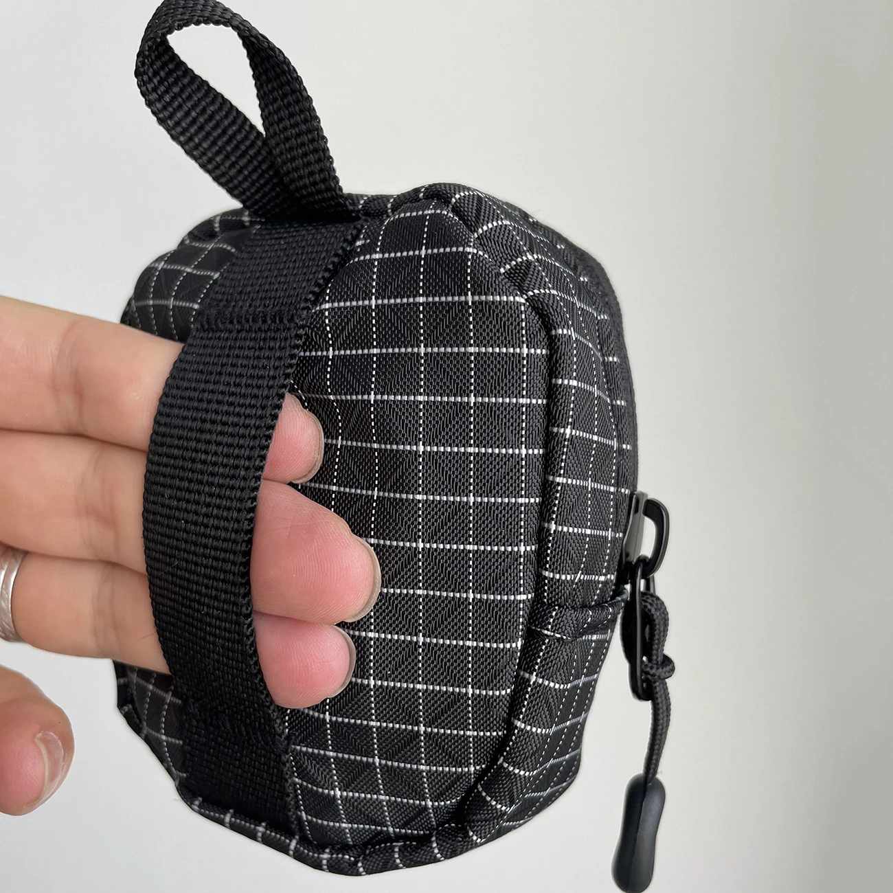 Фото Мини-кошелек-органайзер EDC из Dyneema/X-Pac, карманный кошелек для монет, маленькая подвесная сумка для карт, ключей, монет и необходимых вещей №2