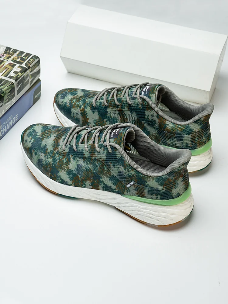 ONEMIX Men Running Shoes Breatahble Outdoor Camouflage Sneakers Athletic Mountaineering Trainers Sports Shoe Women Walking Shoes