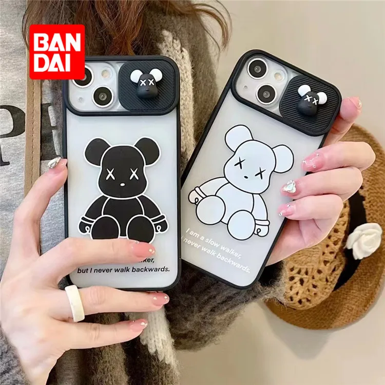

Bandai Phone Case for IPhone 13 13Pro 12 12Pro 11 Pro X XS Max XR 7 8 Plus Cartoon Camera Protective Cover Trend Soft Fundas