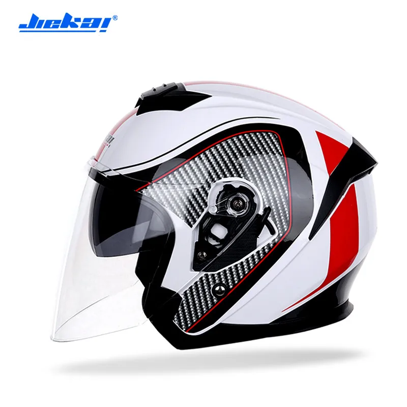 Новинка мужской/мужской мотоциклетный шлем JIEKAI для электромобиля полузакрытый с
