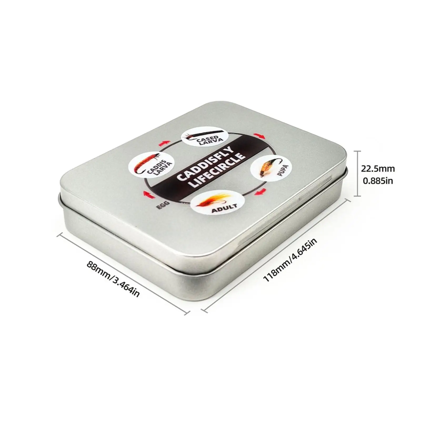 Коробка для рыболовных снастей пенопластовая вставка портативные коробки мух и