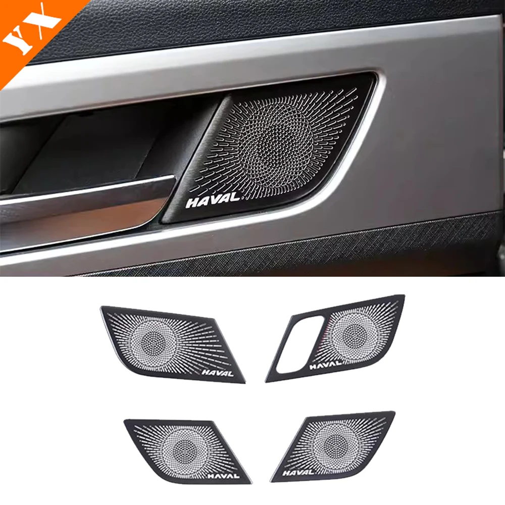 

Аксессуары для haval h5, динамик из нержавеющей стали для автомобильной двери, звуковой сигнал для заднего багажника автомобиля, внутренняя ручка, звуковой сигнал, крышка машины, экран от насекомых
