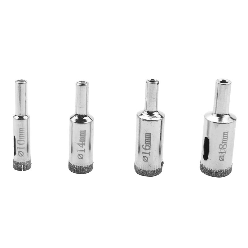 Набор алмазных сверл для стекла и плитки комплект из 12 насадок дрели экстрактор