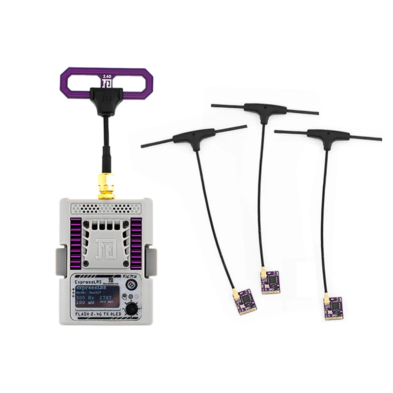 

ELRS Navigator 2.4G Lightning Second Generation 1W Long Range High Brush 500Hz 1000mW Traverse Aircraft High Frequency Head