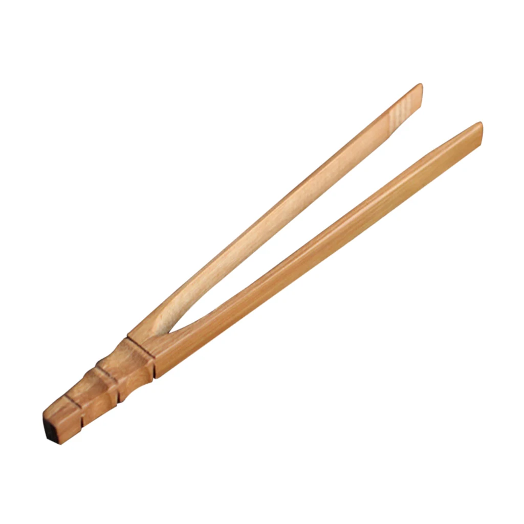 Натуральные щипцы для тостов чайной церемонии длина 18 см