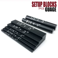 7pcs metric setup blocks engraved size markings height gauge set bar gauge setup blocks for table saw profile saw