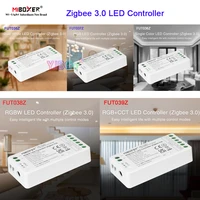 miboxer zigbee 3 0 led strip light controller dc12v 24v max 12a single colordual whitergbrgbwrgb cct led lamp tape dimmer