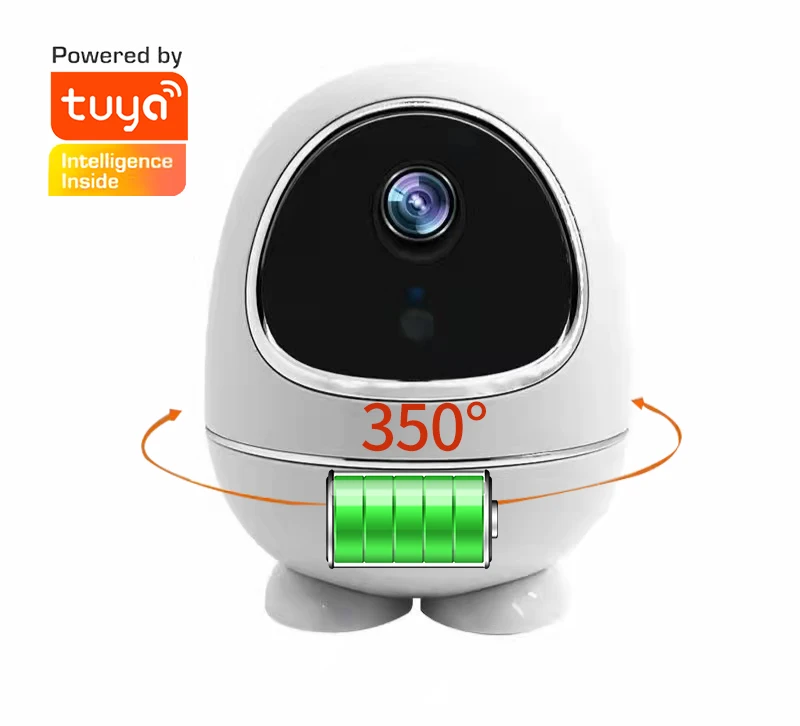 

New Design Low Power P2P Rotate Wireless Wifi Battery Home Network Camera