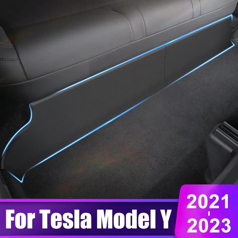 

For Tesla Model Y 2021 2022 2023 Rear Seat Extension Pad Anti Kick Full Surround Pad Front Inner Central Side Cover Accessories