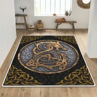 viking tattoo area rug 3d all over printed non slip mat dining room living room soft bedroom carpet 04