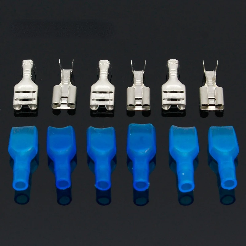 

6.3mm Crimp Terminal Female Spade Connector with Case