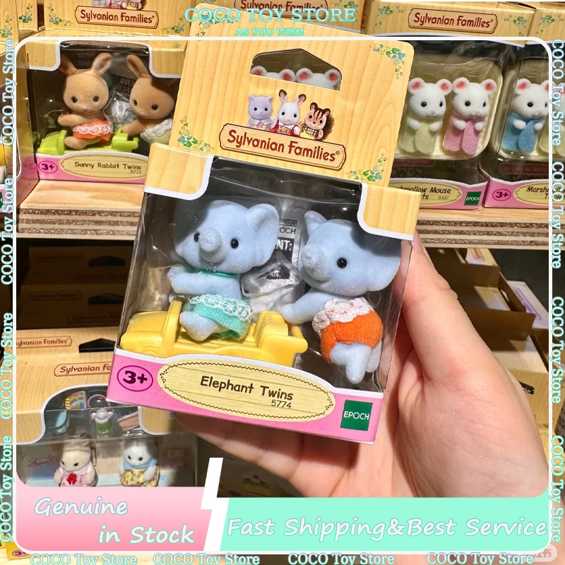 Фото Новинка 2025 года, аниме-фигурка Sylvanian Families, белый медведь, коала, экшн-фигурки, оптовая продажа, T филоны, фигурка, кулон, Рождественский подарок, игрушка №1