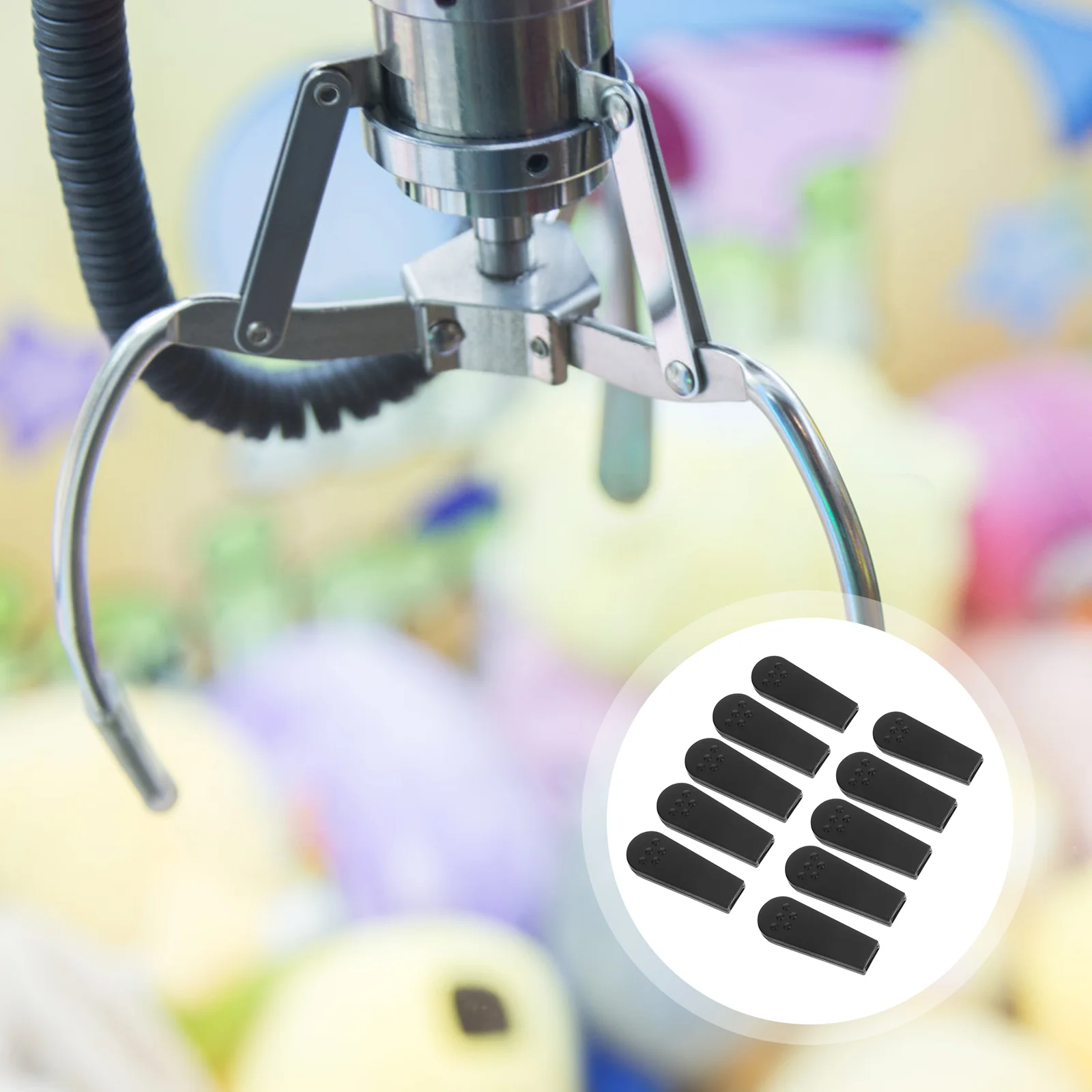 

20 Pcs Vending Machine Claw Sleeve Particles Gaming Protector Plastic Mini Parts