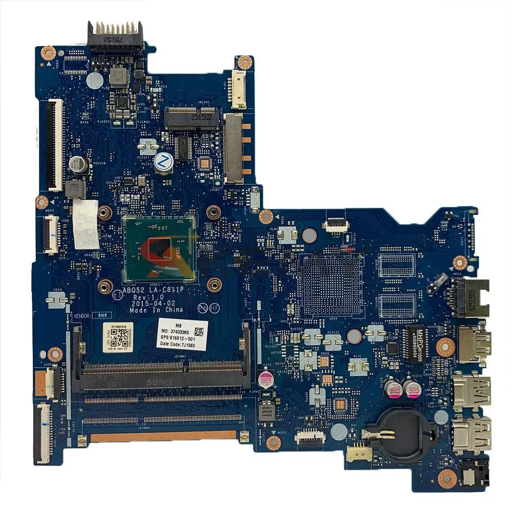 Высокое качество 250 G4 15-AC материнская плата для ноутбука 815248-001 815248-501 815248-601 Φ с