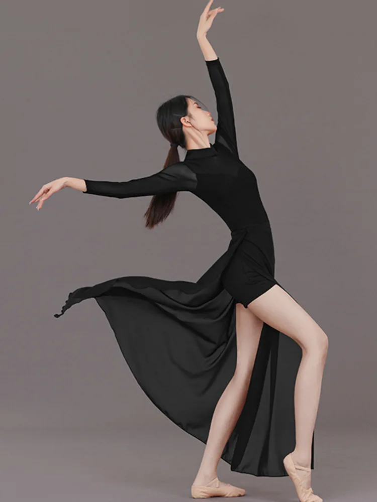 Женский костюм для танцев на Хэллоуин однотонное Сетчатое современное платье в