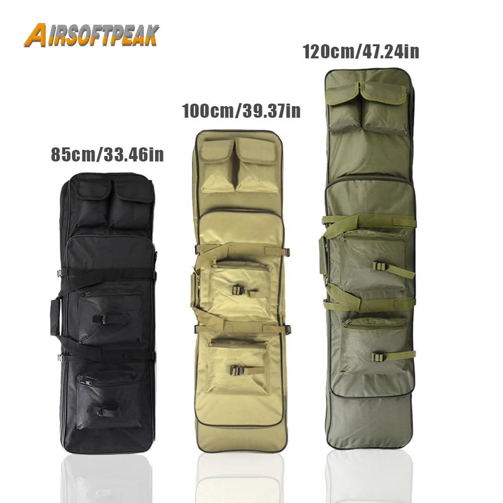 

85/100/120 см нейлоновый чехол охотничья сумка высокой плотности Тактический военно-карабин мягкая сумка кобура для страйкбола пистолет аксесс...