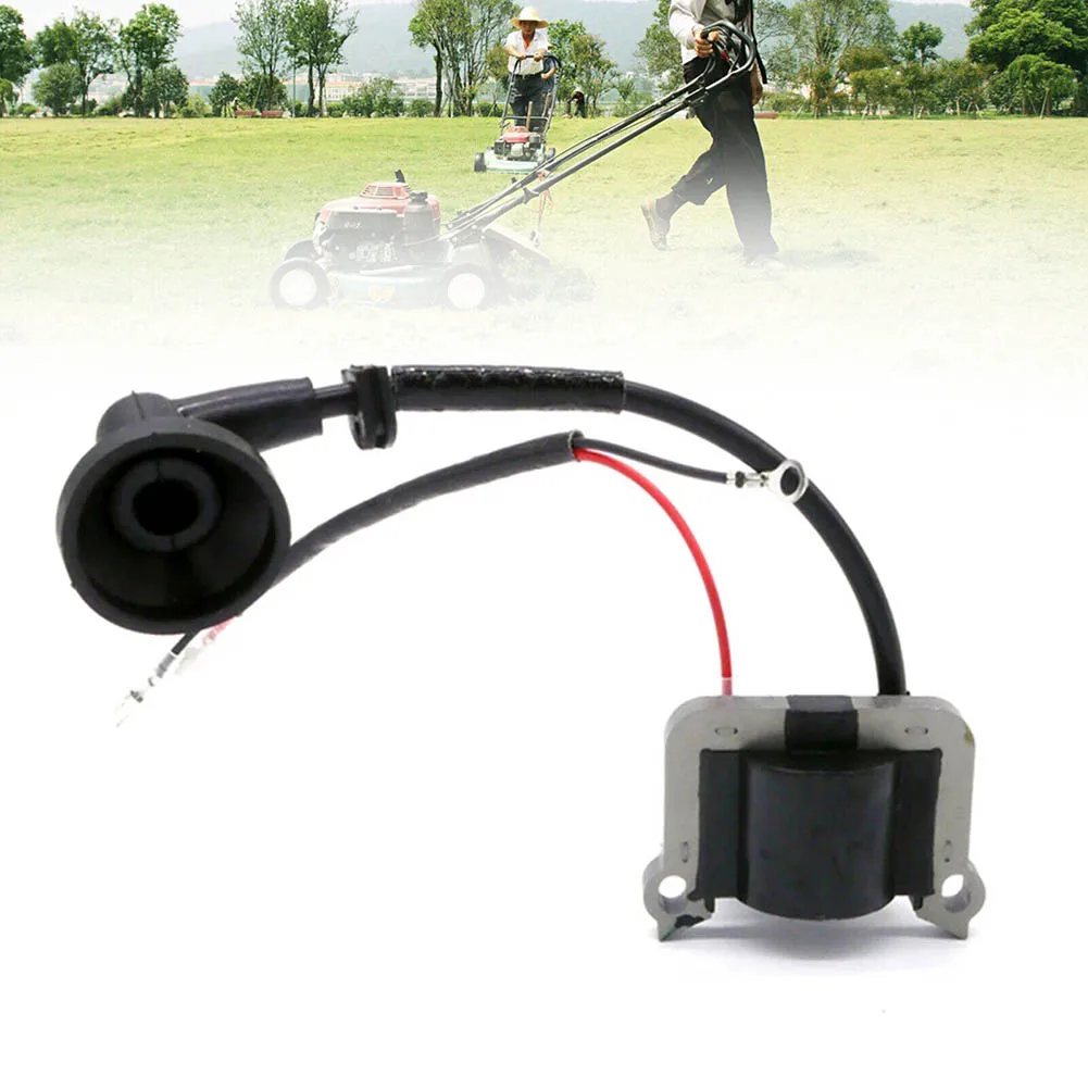 

Trimmer Ignition Coil For Chainsaw 2 Stroke Engine Brush Cutter Lawnmower 52mm Centres Ignition Coil Garden Power Tools