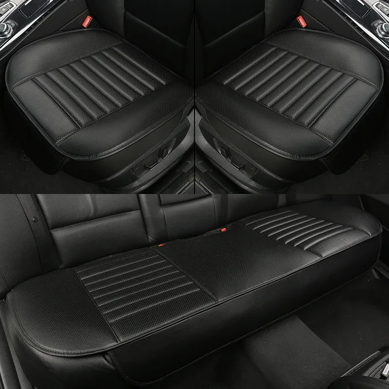 

Чехол для автомобильного сиденья, передняя и задняя льняная тканевая подушка, дышащий защитный коврик, Универсальный Автомобильный интерь...