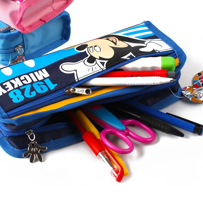 Пенал для учеников начальной школы девочек чехол мальчиков с мультипликационным