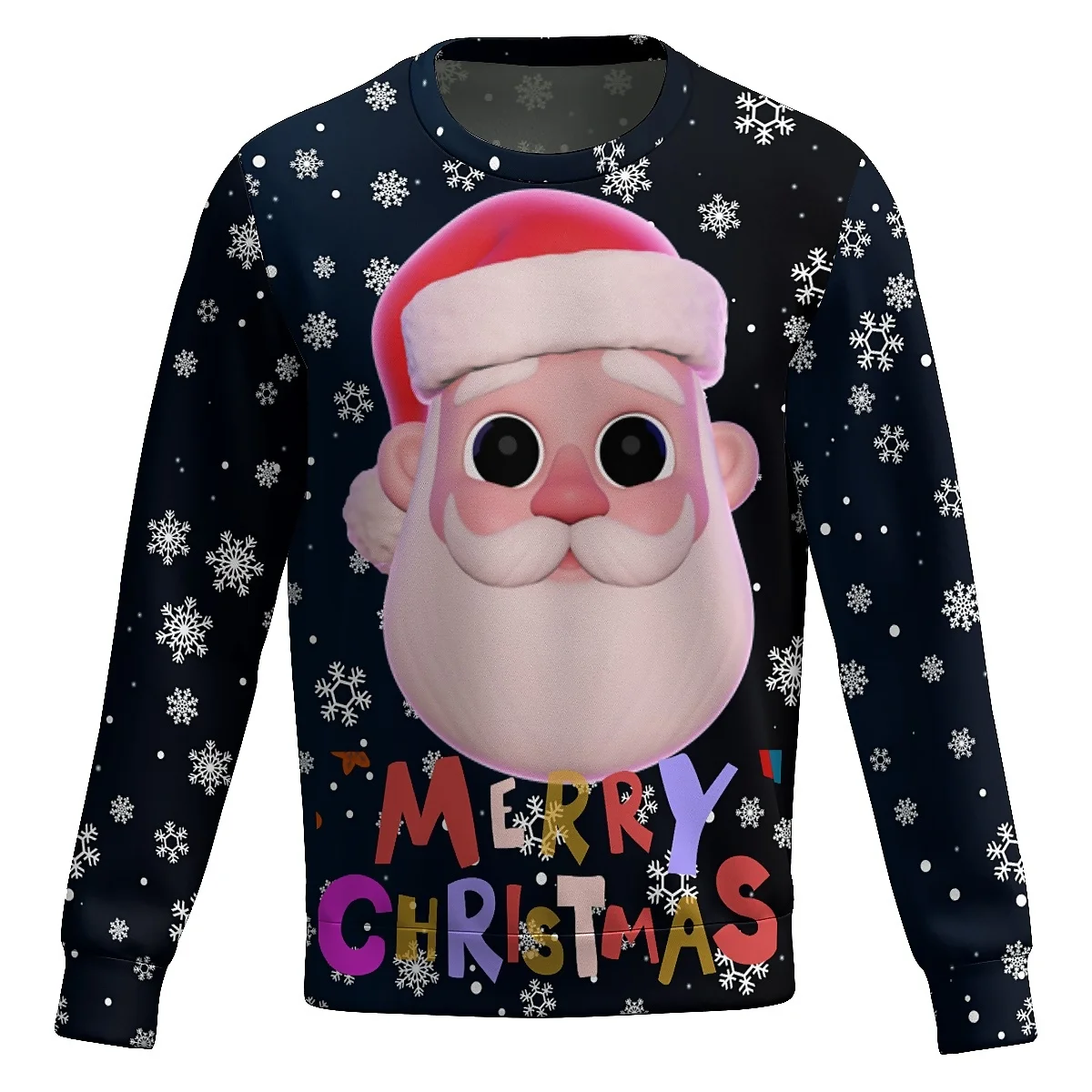 Праздничная Рождественская Толстовка с длинным рукавом liaseo 3D принтом идеально