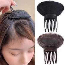 1PC Invisible Hair Pins Forehead Volume Fluffy Princess Styling Sponge Pad Women Fashion Professional Makeup Comb Hair Clips Mat
