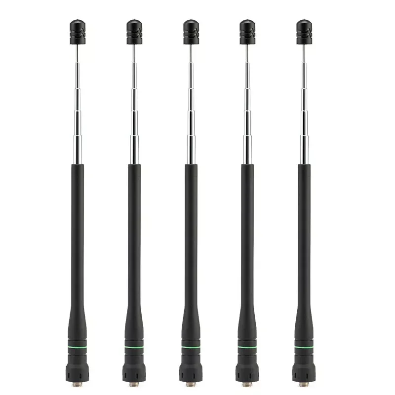 

5 шт., телескопическая антенна для BAOFENG uv5r bf-uv-b Plus bf888s uv82