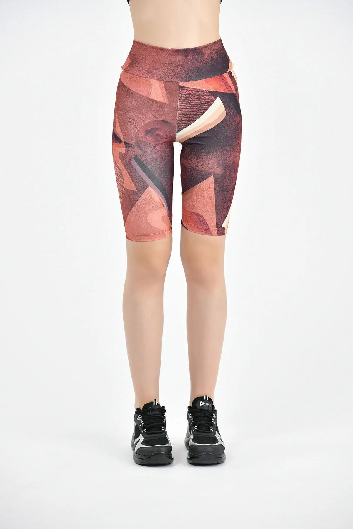 

Женские леггинсы, штаны для йоги, цифровые велосипедные шорты, спортивные трико Hotgeo для фитнеса и подтяжки ягодиц, пикантные Стрейчевые