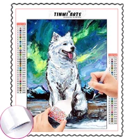 5d diy diamond paintings full round animal black cat white cat mosaic art canvas painting kit embroidery sticker decoration home
